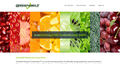 Desktop Screenshot of greenbeltresources.com